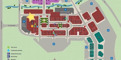 Zona rosa Meksikos Miesto žemėlapis